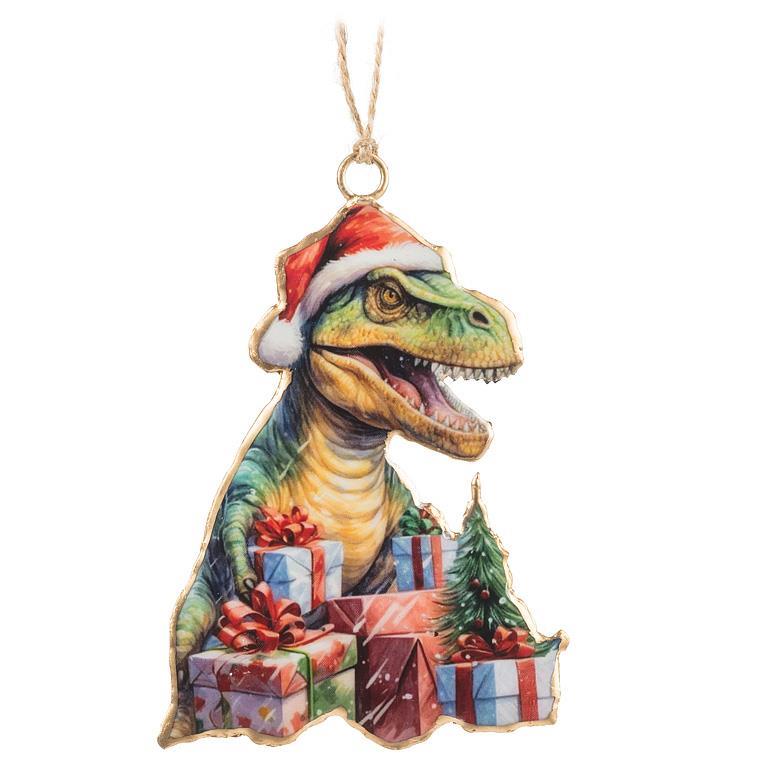 Holiday Dinosaur Ornament