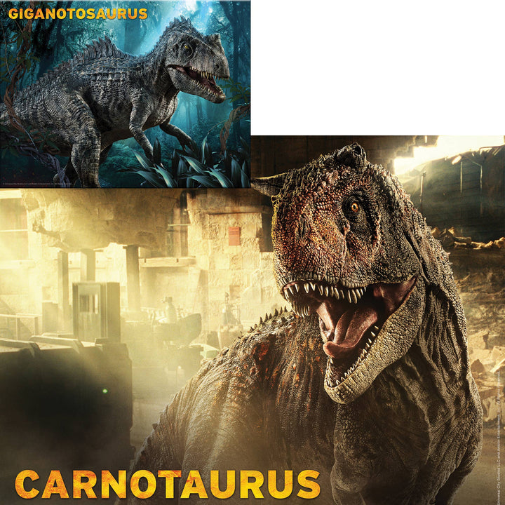 Jurassic World 3D/2D Double-Sided 500pc 24x18"