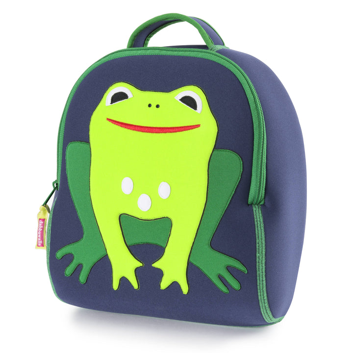 Fenigo Inc - Dabbawalla Machine Washable Preschool Backpack, Frog