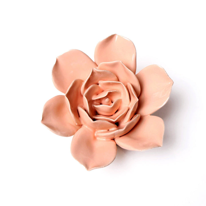 Ceramic Flower Wall Art Flower Pink
