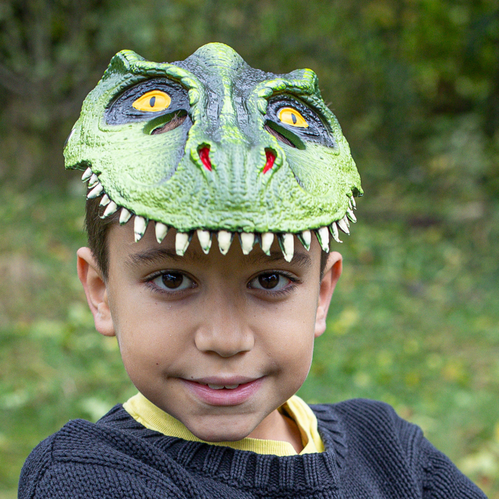Masque de dragon rouge