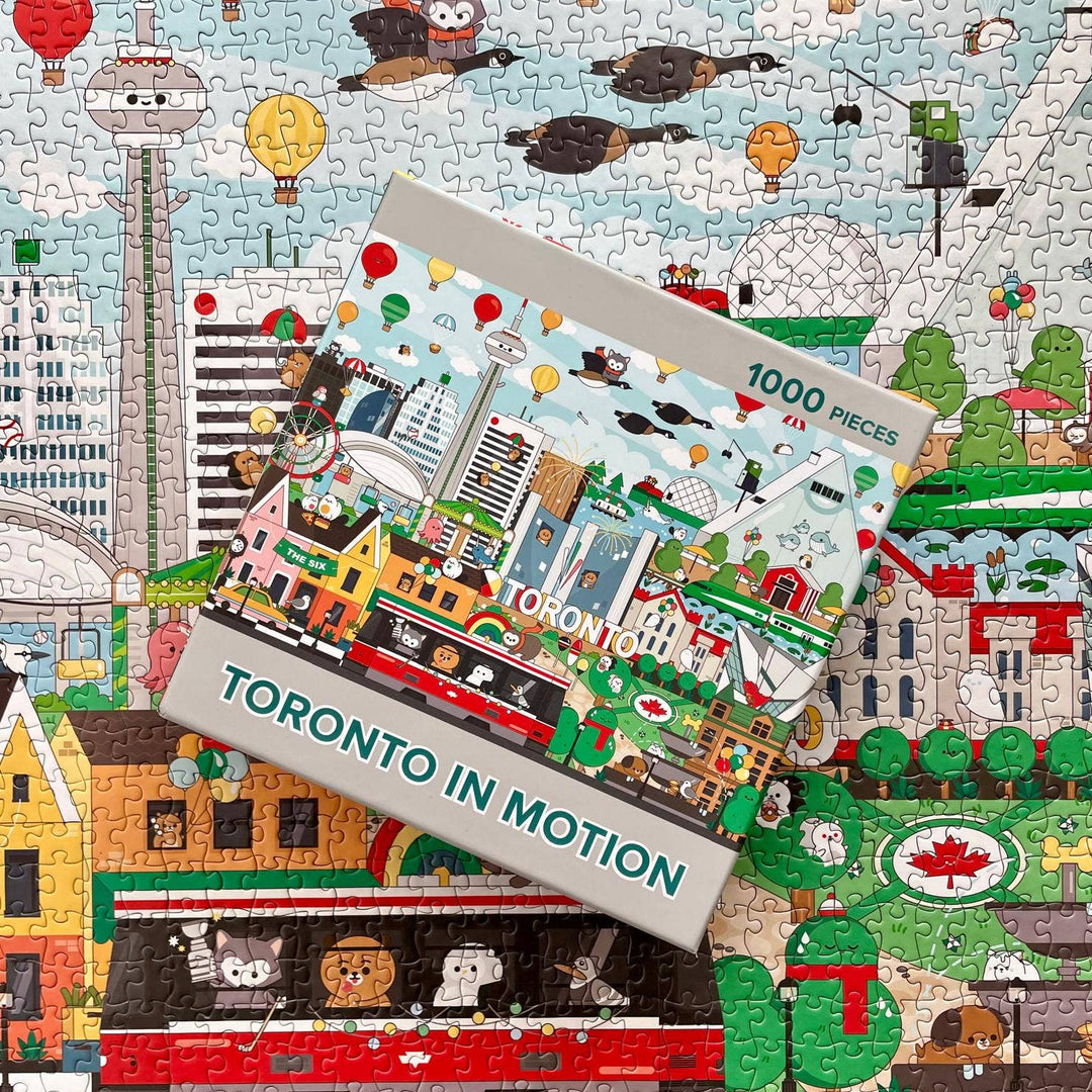 1000 pieces Toronto in Motion Jigsaw Puzzle