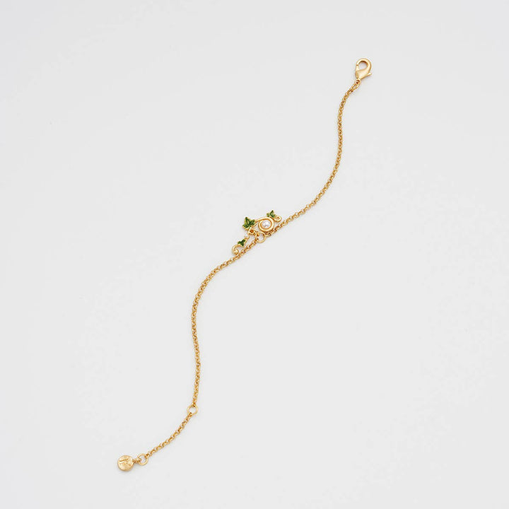 Ivy Pearl T-Bar Bracelet