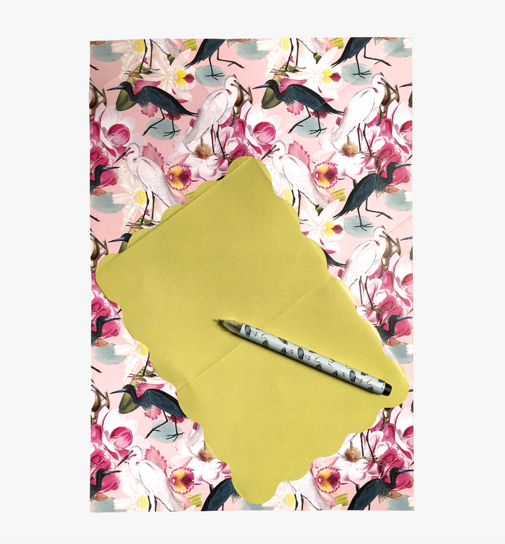 Cranes - Themed Origami Snail Mail Set