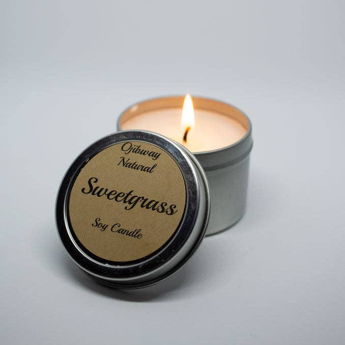 Sweetgrass - Soy Candle: 2 oz