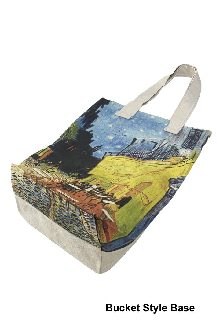 Hokusai's Great Wave Art Print Cotton Tote Bag