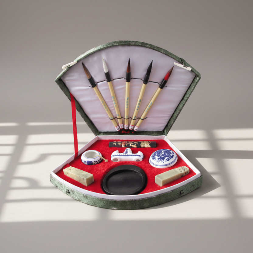 Chinese Ink Painting and Calligraphy Kit