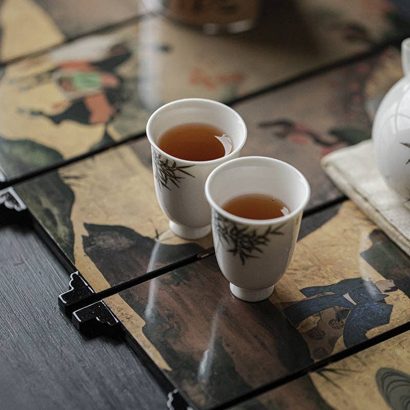 Mini Folding Screen Tabletop Decoration Small Furniture