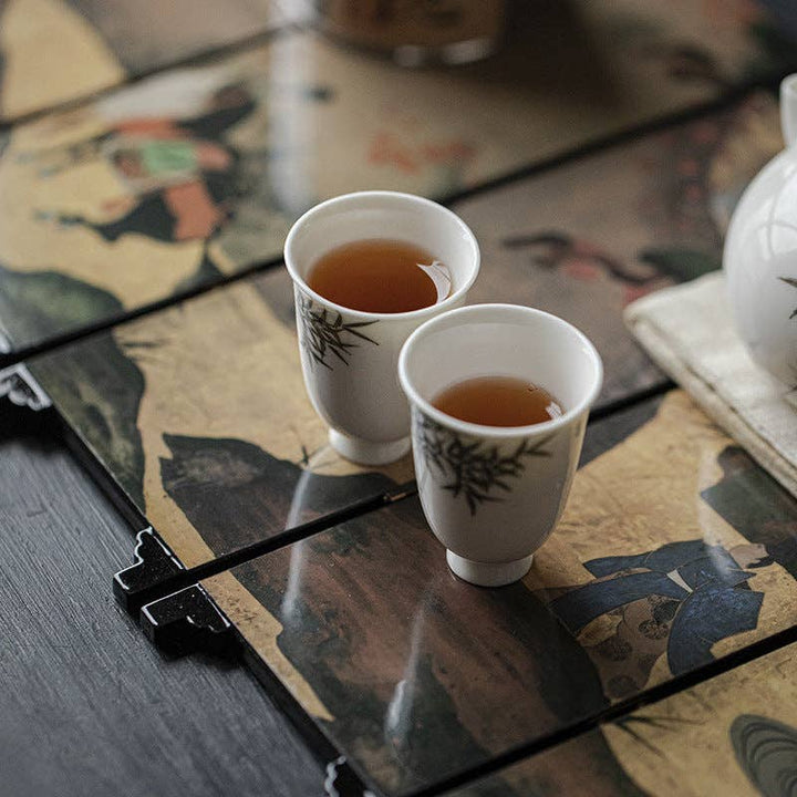 Mini Folding Screen Tabletop Decoration Small Furniture