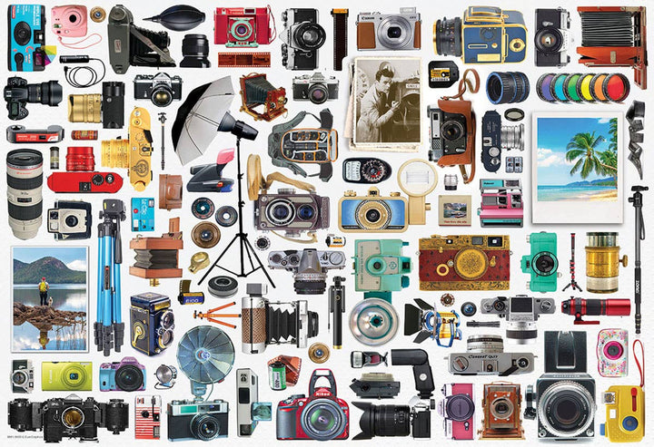 Classic Camera Tin & Puzzle