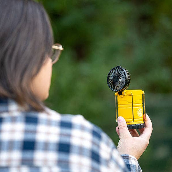 Bunk House Firefly 2-In-1 Rechargeable Lantern & Fan