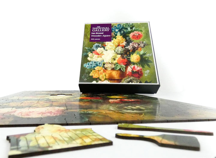 Flowers in a Vase - National Gallery Wooden Jigsaw