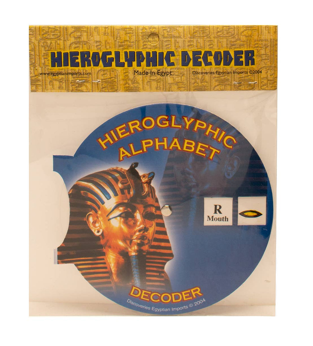 Hieroglyphic Decoder - Alphabet - 4.5"