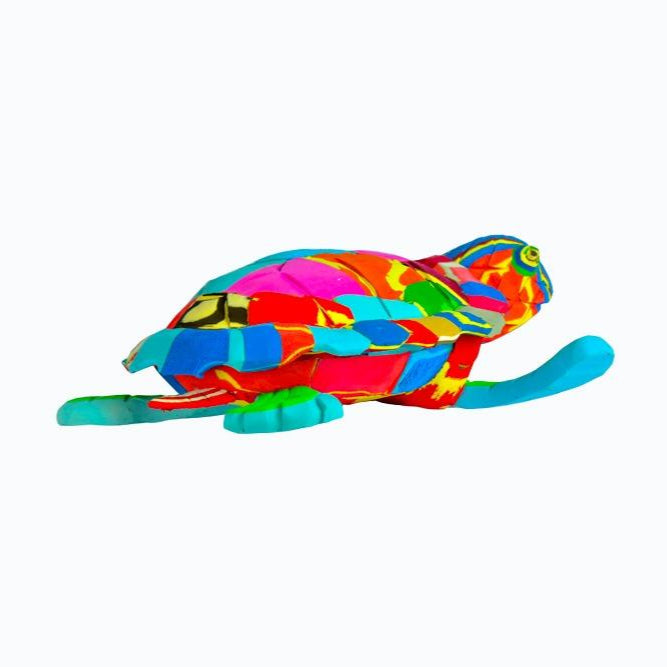 Turtle Flip Flop Sculpture - Medium