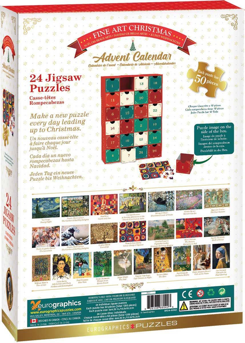 Fine Art Christmas Advent Calendar