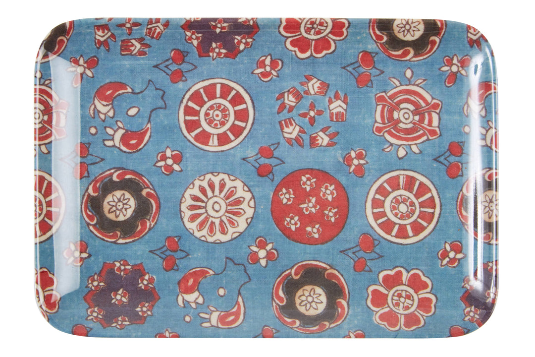 KALAMKARI TRAY SET of 3