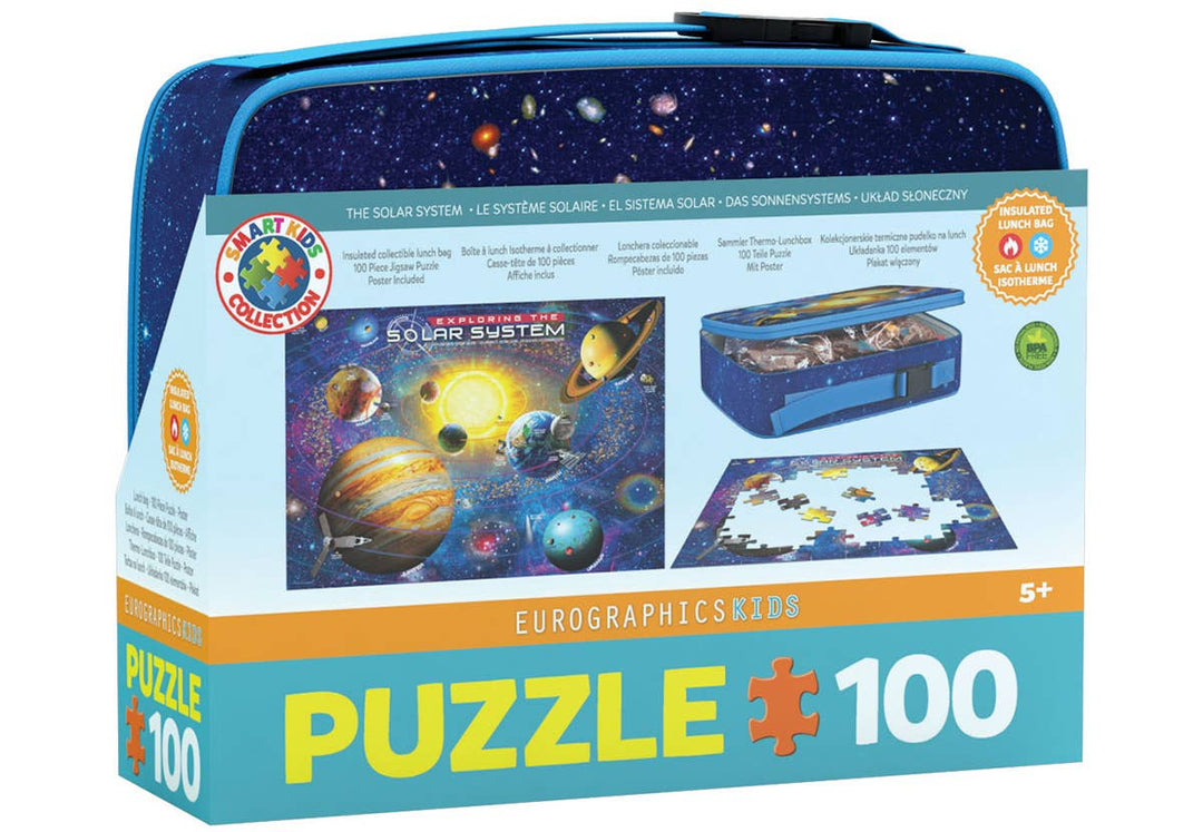 The Solar System Lunch Bag and Puzzle