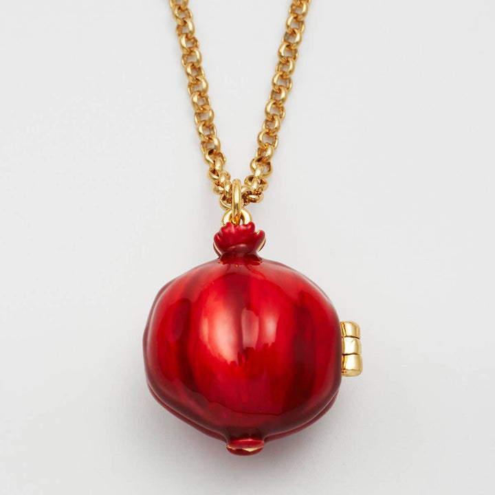 Pomegranante Locket Necklace