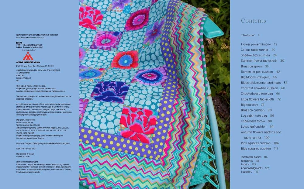 Kaffe Fassett’s Brilliant Little Patchwork Collection