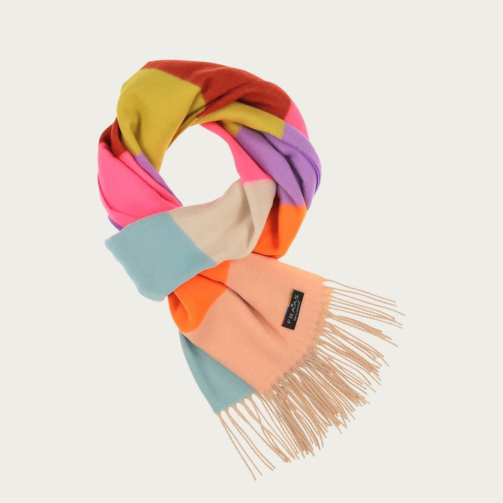 Striped Cashmink Scarf - Multi