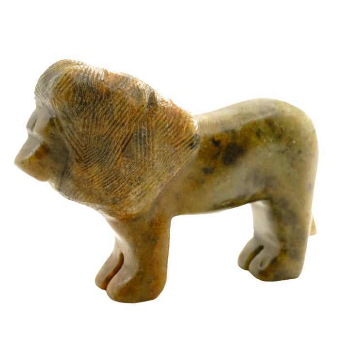 Lion Soapstone Carving and Whittling—DIY Arts and Craft Kit