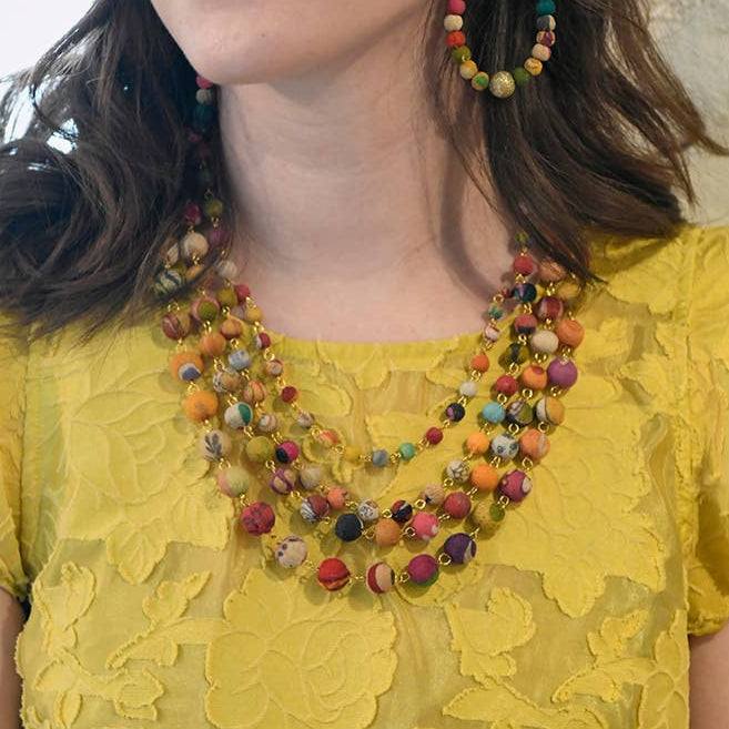 Kantha Karita Necklace