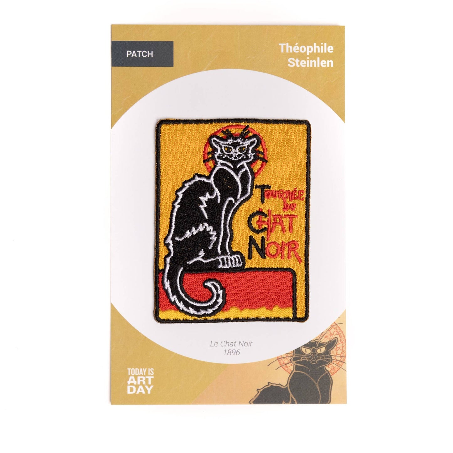 Le Chat Noir Patch by Théophile Steinlen