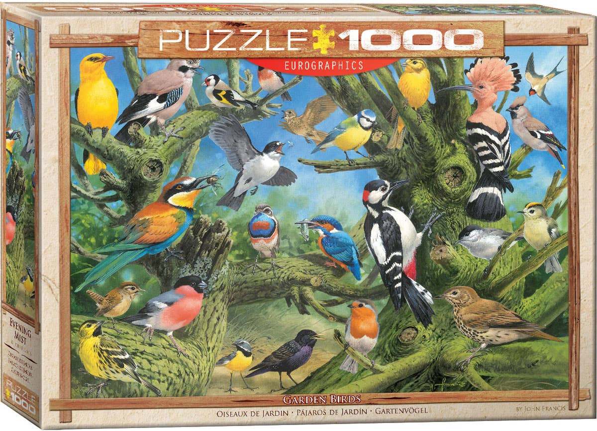 Garden Birds Puzzle – ROM Boutique