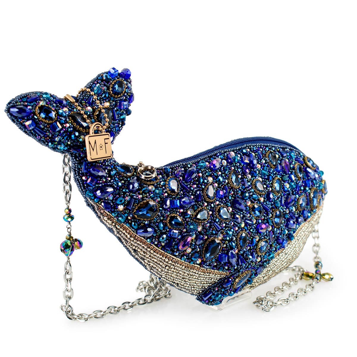 Whale of a Time Blue Beaded Whale Crossbody Handbag – ROM Boutique