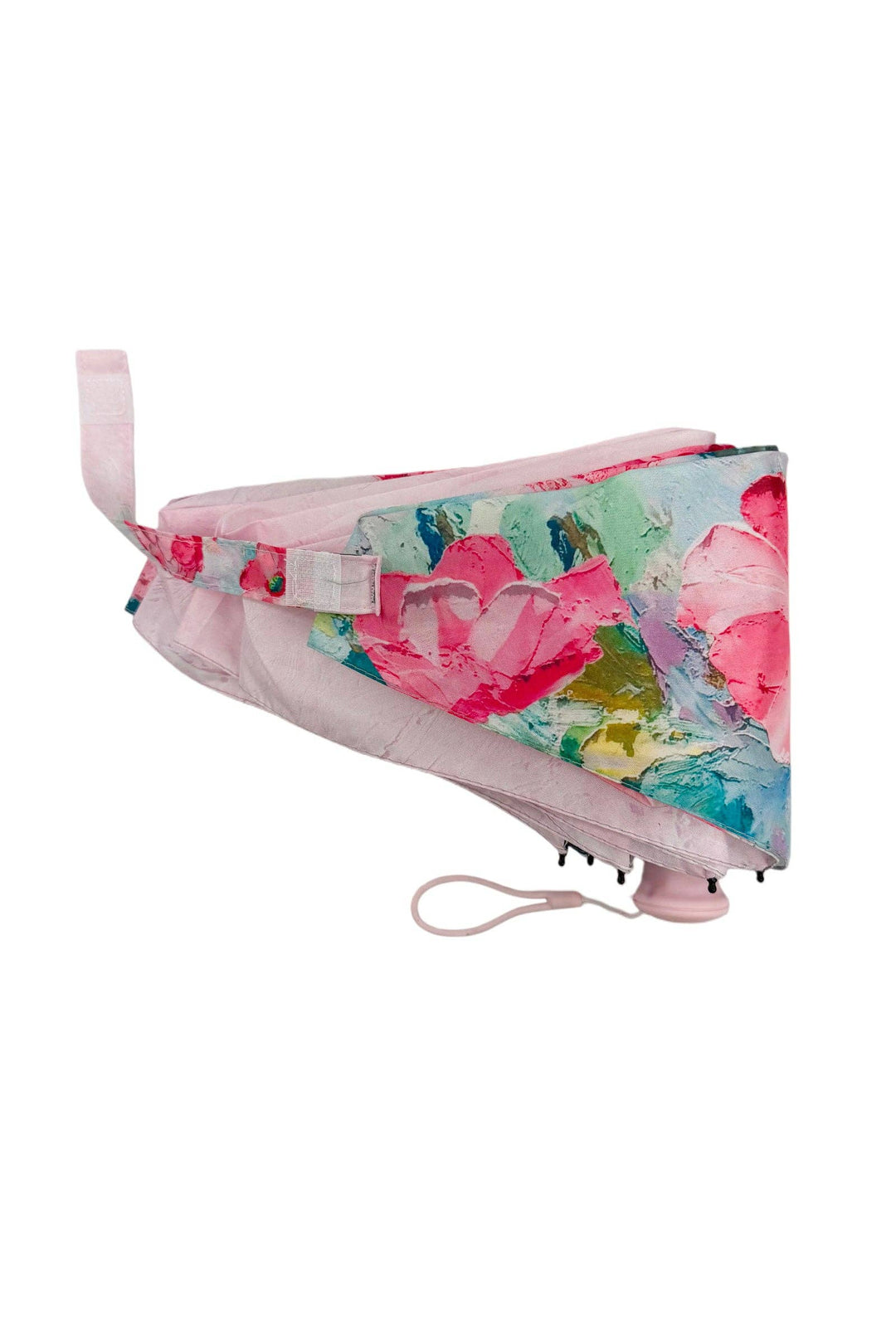 Floral Oil Painting Umbrella with Travel Case (Mini)