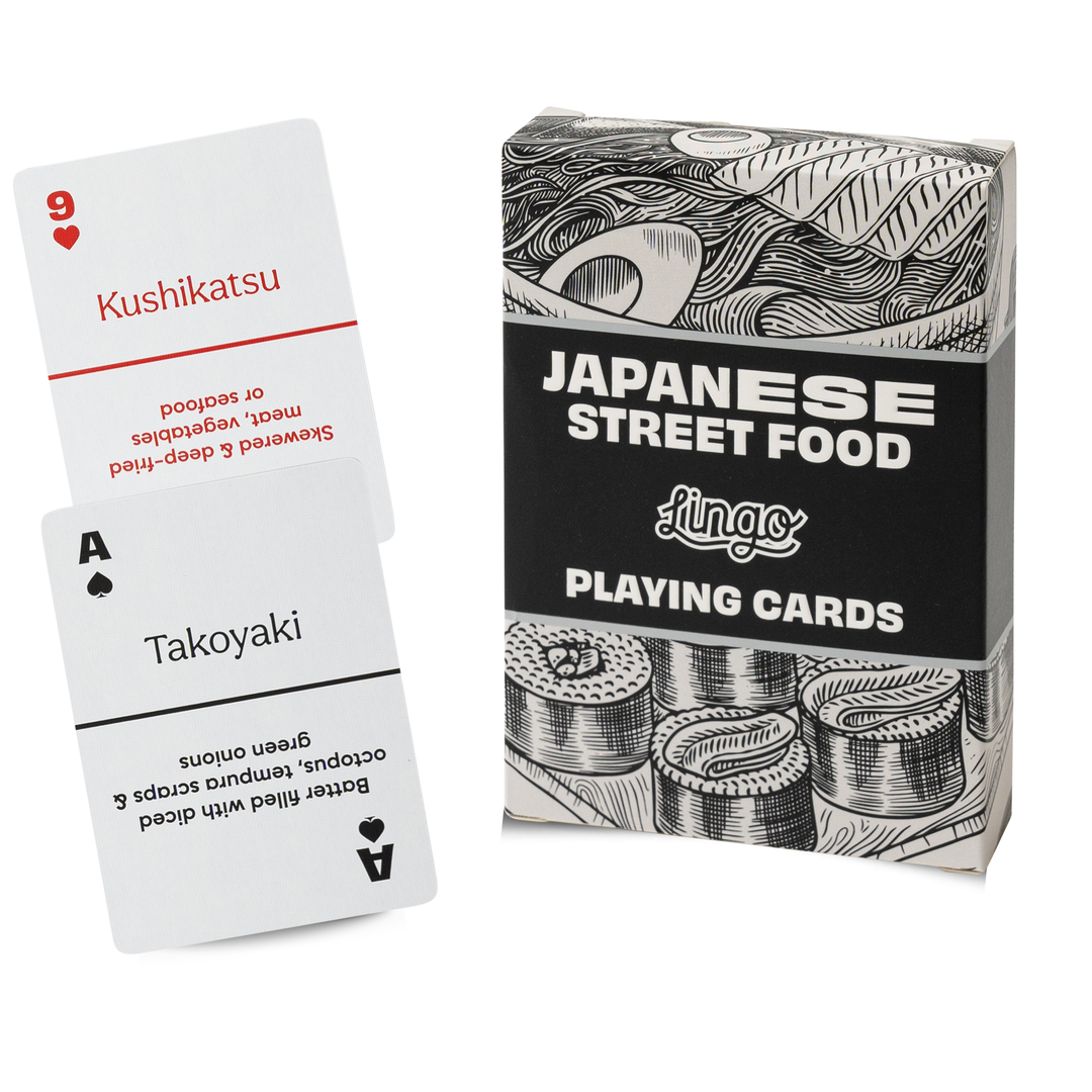 Japanese Street Food Playing Cards