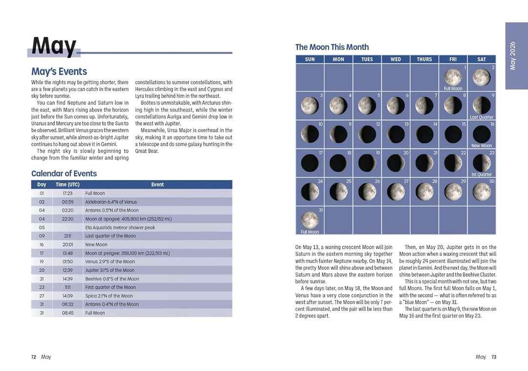 Night Sky Guide 2026: North America's Skies Month by Month from The Royal Astronomical Society of Canada