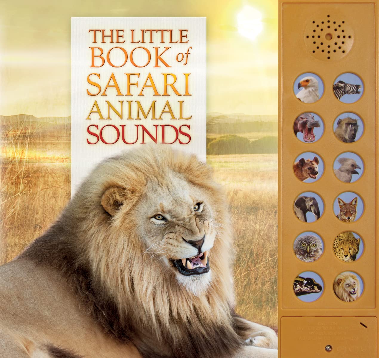 Petit livre de sons d'animaux de safari