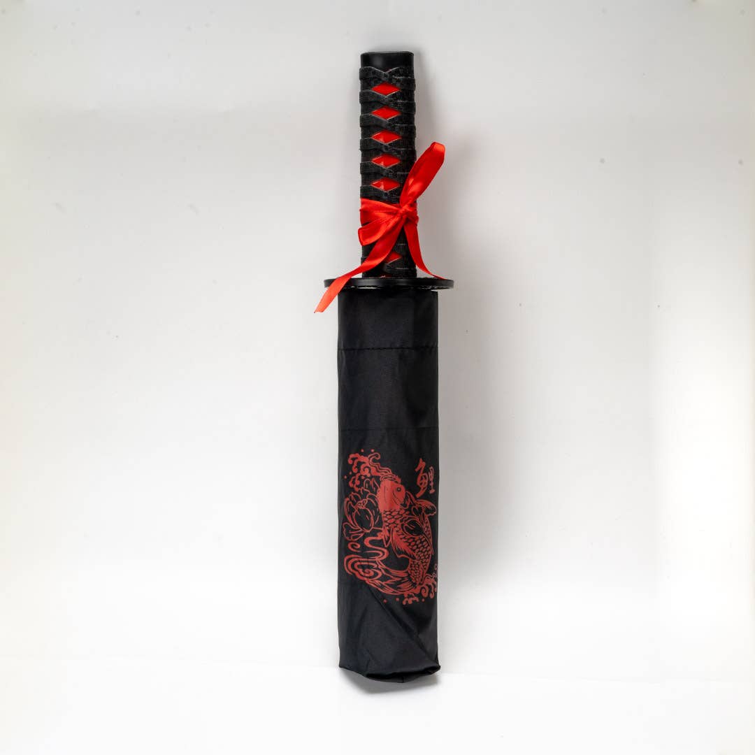 Katana Handle Koi Umbrella