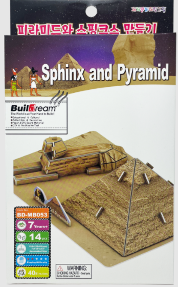 Edu-Sci - Egyptian Pyramids 3D Puzzle
