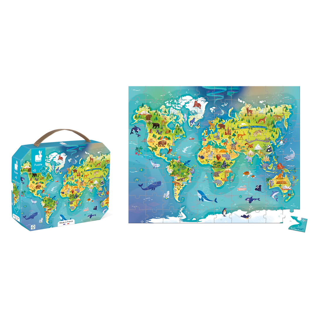 WORLD Puzle 100pc