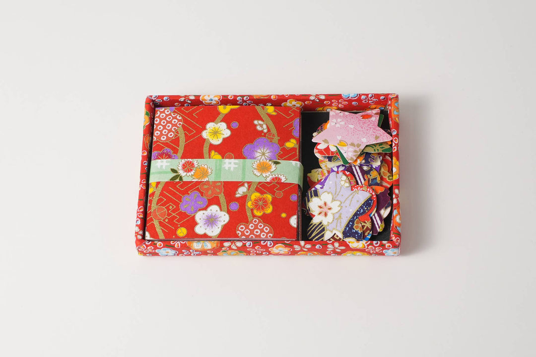 KASHIKO - Chiyogami Origami/Sticker Set