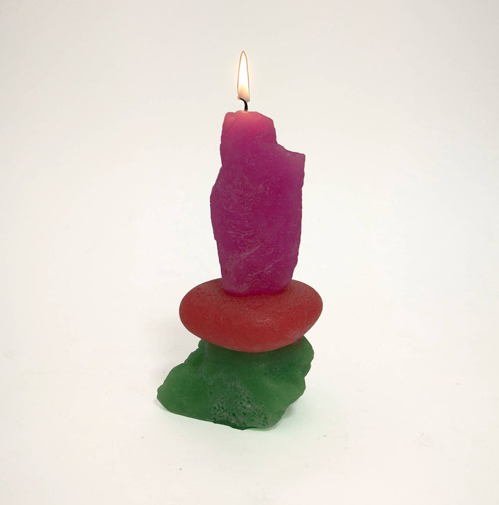 Small Cairn Candles - Solid Colors