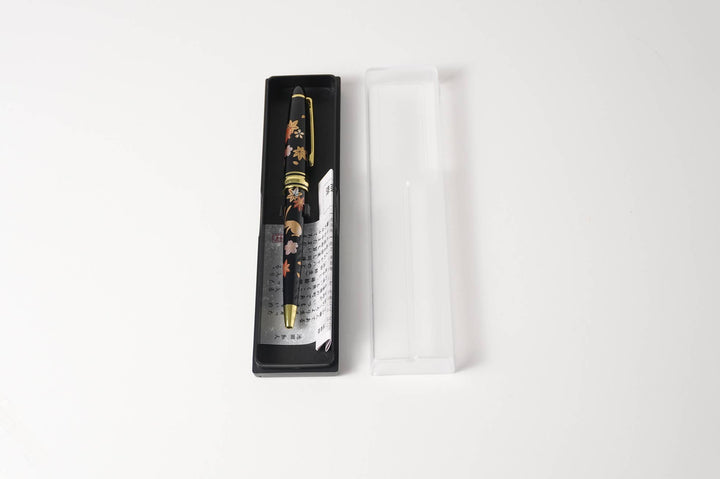 KASHIKO - Urushi Lacquer Ballpoint Pen / Rabbit in Spring and Fall