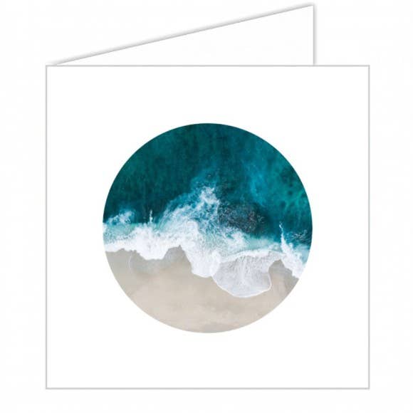 Waves Greeting Card