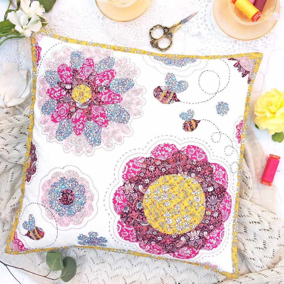 Liberty Tana Lawn® Fabric Flower Power Cushion Kit