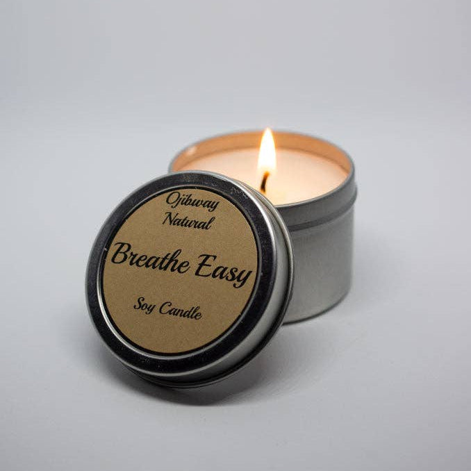Ojibway Natural - Breathe Easy - Soy Candle