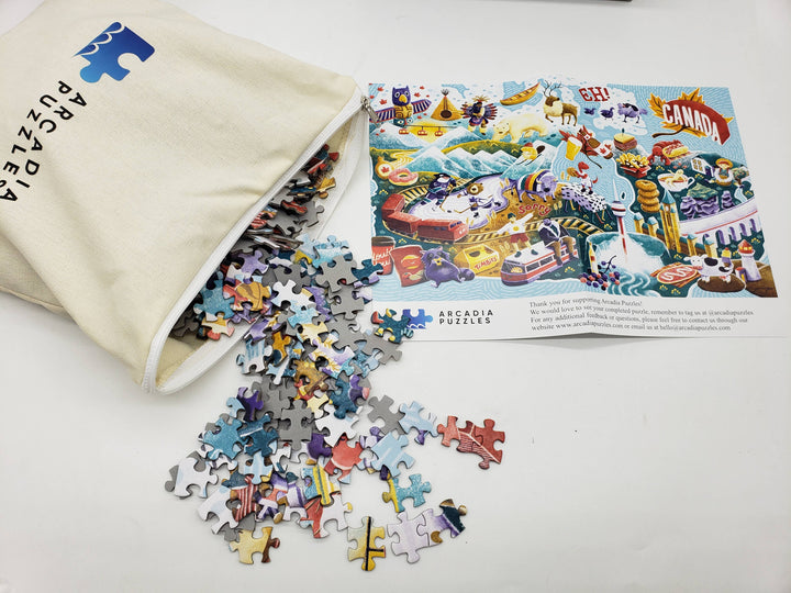 1000 pieces Canada Eh! Jigsaw Puzzle