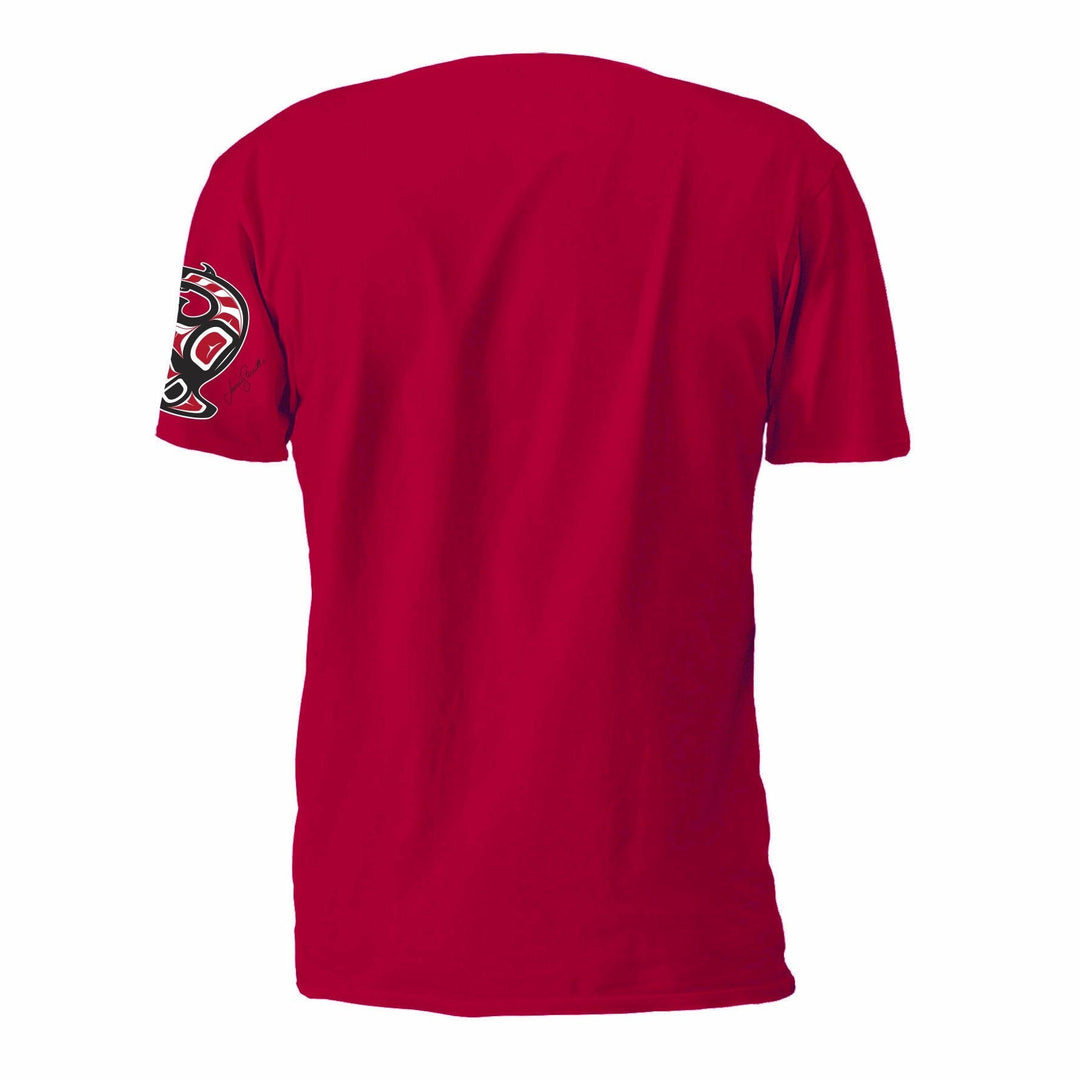 T-shirt saumon