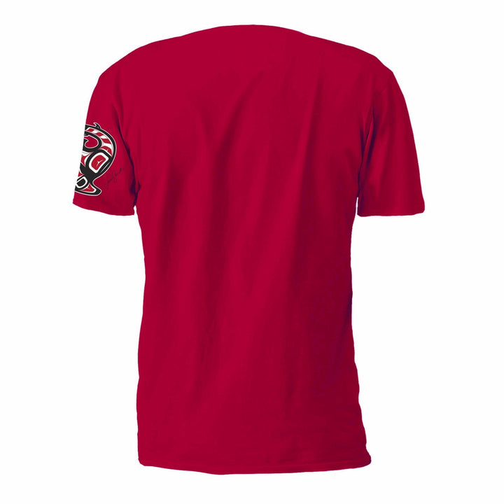 T-shirt saumon