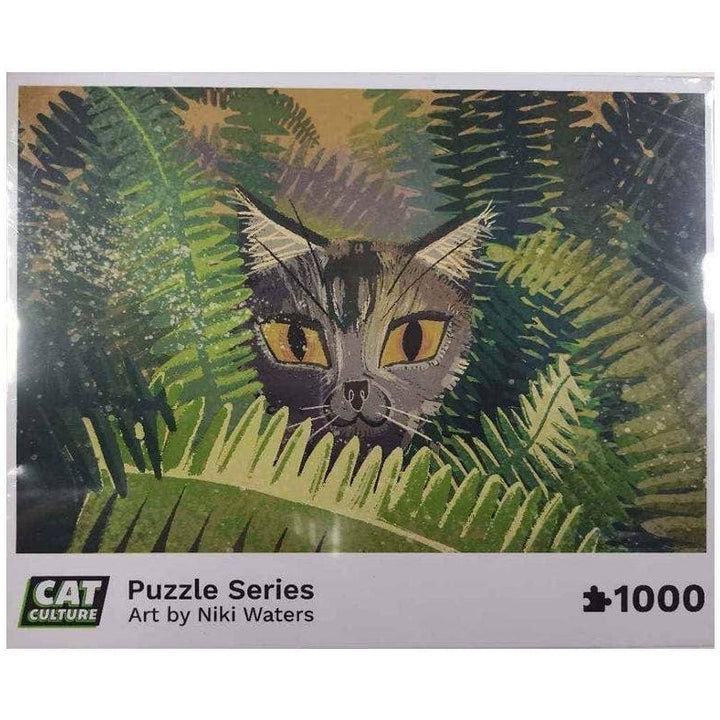 "Jungle Cat" by Niki Waters - Artist Series Puzzles