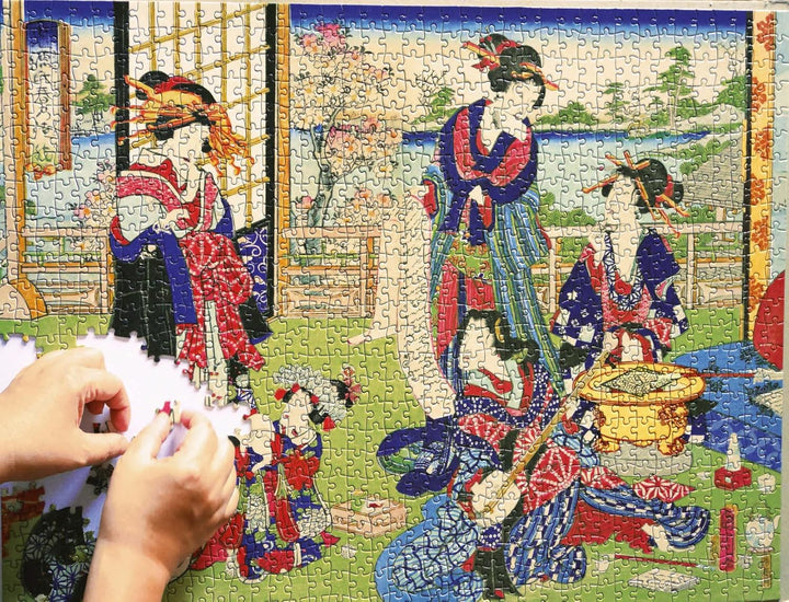 Geishas and The Floating World - 1000 Piece Jigsaw Puzzle`
