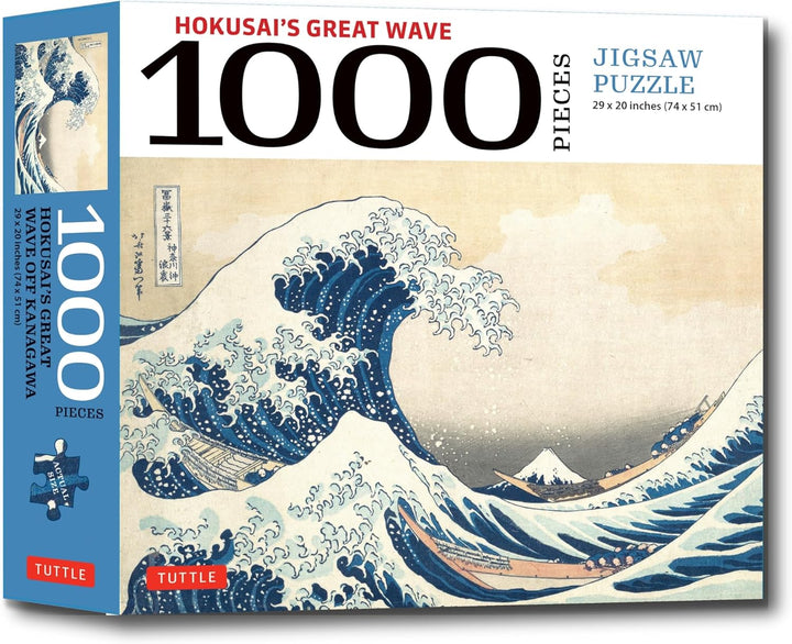 Hokusai's Great Wave - 1000 Piece Jigsaw Puzzle