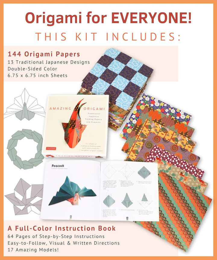 Amazing Origami Kit: Traditional Japanese Folding Papers and Projects