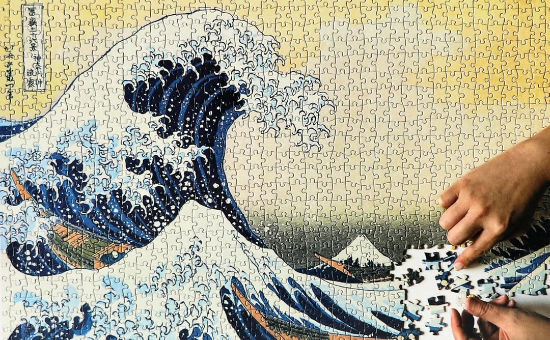 Hokusai's Great Wave - 1000 Piece Jigsaw Puzzle